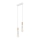 Lámpara colgante con cable SIMON 2xE27/60W/230V blanco/haya