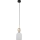 Lámpara colgante con cable SOPHIA 1xE14/10W/230V negro/ahumado/beige/blanco