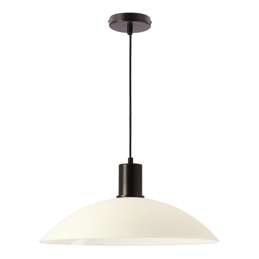 Lámpara colgante con cable TEDIN 1xGU10/15W/230V blanco/negro