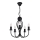 Lámpara colgante con cadena ARTHUR 5xE14/40W/230V