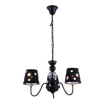 Lámpara colgante con cadena BATLEY 3xE14/60W/230V