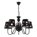 Lámpara colgante con cadena BATLEY 5xE14/60W/230V