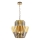 Lámpara colgante con cadena DONNA 9xE14/40W/230V diá. 45 cm dorado