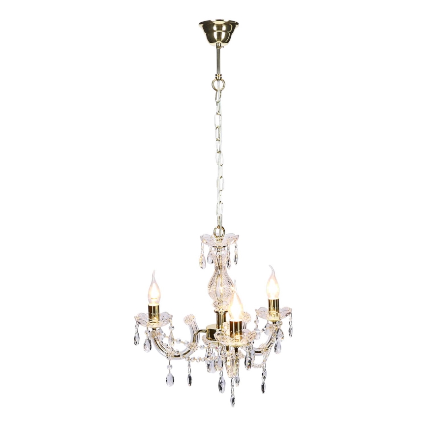 Lámpara colgante con cadena MARIA TERESA 3xE14/40W/230V