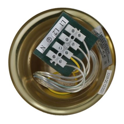 Lámpara colgante con cadena MARIA TERESA 5xE14/40W/230V