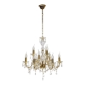 Lámpara colgante con cadena MARIA TERESA 9xE14/40W/230V