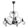 Lámpara colgante con cadena MAURO 5xE14/60W/230V