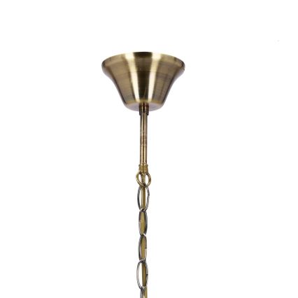 Lámpara colgante con cadena MUZA 5xE14/40W/230V