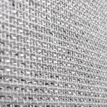 Lámpara colgante con cadena NOEMI 2xE27/60W/230V plateada/pátina blanca