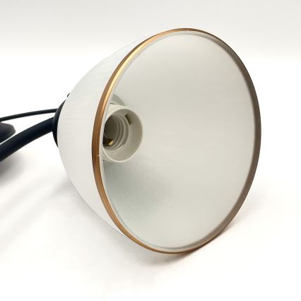 Lámpara colgante con cadena RETRO 2xE27/60W/230V mate negro