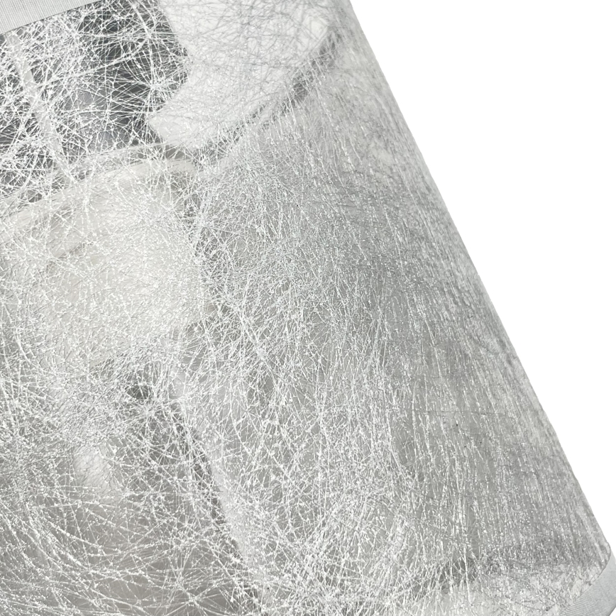 Lámpara colgante con cadena ROSA 3xE27/60W/230V negra/gris