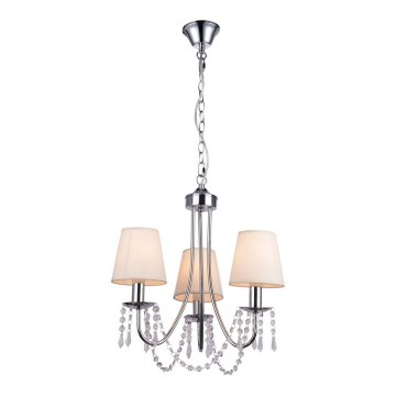 Lámpara colgante con cadena RUTI 3xE14/40W/230V