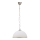 Lámpara colgante con cadena SUGAR 1xE27/60W/230V blanco/dorado