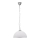 Lámpara colgante con cadena SUGAR 1xE27/60W/230V blanco
