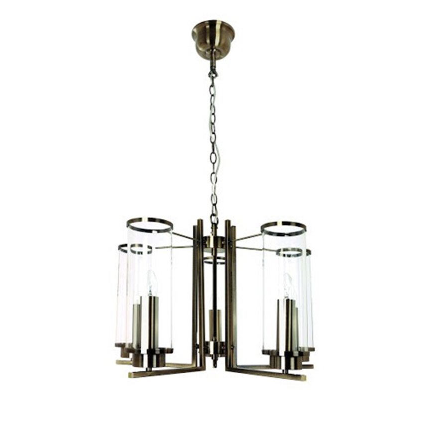 Lámpara colgante con cadena VERDI 5xE14/40W/230V