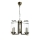 Lámpara colgante con cadena VERDI 5xE14/40W/230V