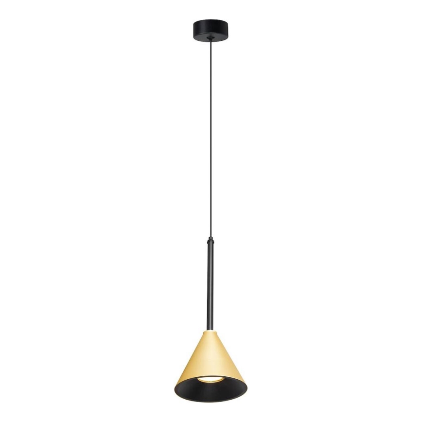 Lámpara colgante CONE 1xGU10/10W/230V dorado/negro