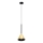 Lámpara colgante CONE 1xGU10/10W/230V dorado/negro