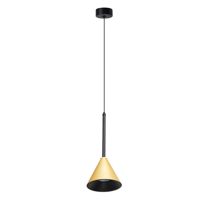 Lámpara colgante CONE 1xGU10/10W/230V dorado/negro