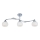 Lámpara colgante CONNOR 3xE27/15W/230V cromo brillante/blanco