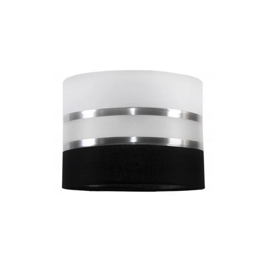 Lámpara colgante CORAL 3xE27/60W/230V negro-blanco