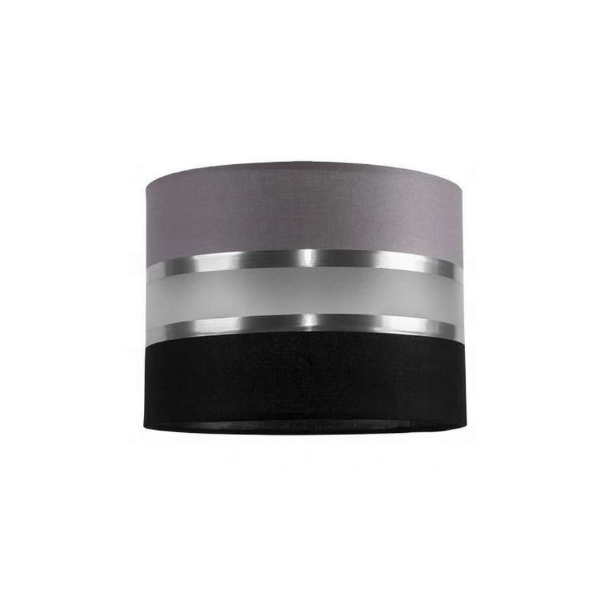 Lámpara colgante CORAL 3xE27/60W/230V negro-gris