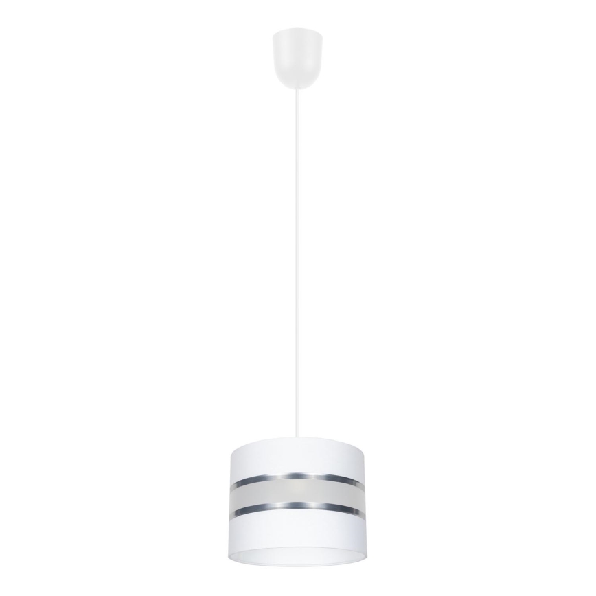 Lámpara colgante CORAL S 1xE27/60W/230V blanco