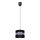 Lámpara colgante CORAL S 1xE27/60W/230V negro