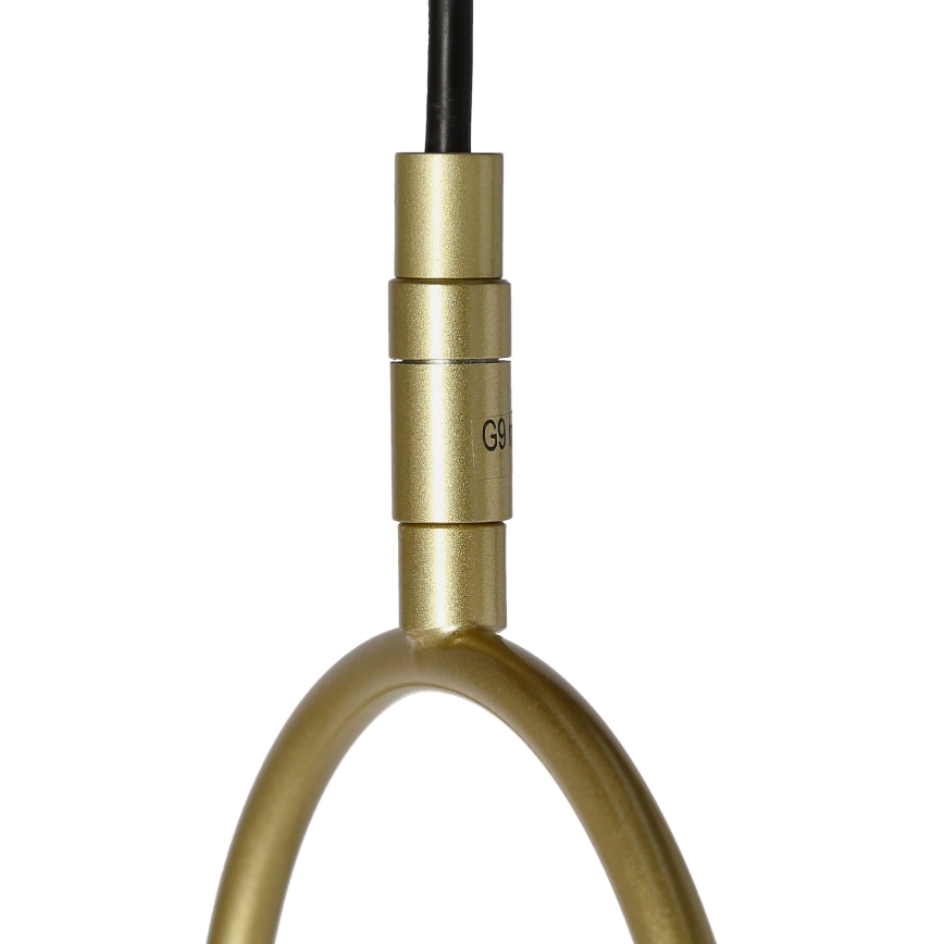 Lámpara colgante CORDEL 1xG9/28W/230V