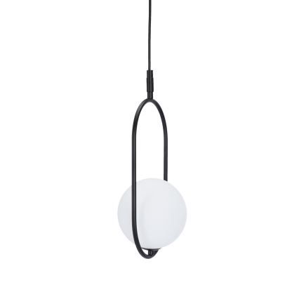Lámpara colgante con cable CORDEL 1xG9/28W/230V negro