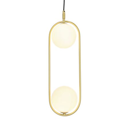 Lámpara colgante CORDEL 2xG9/28W/230V