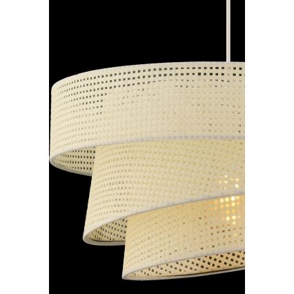 Lámpara colgante COUPER 1xE27/60W/230V blanca