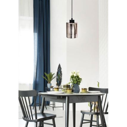 Lámpara colgante COX 1xE27/60W/230V