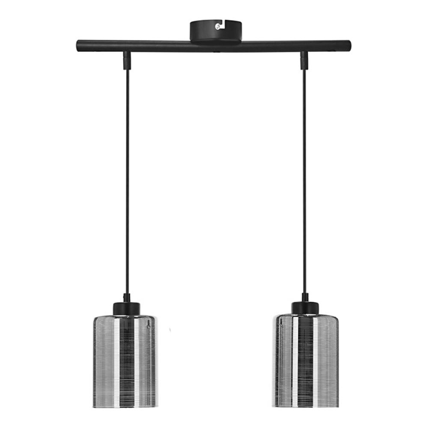 Lámpara colgante COX 2xE27/60W/230V