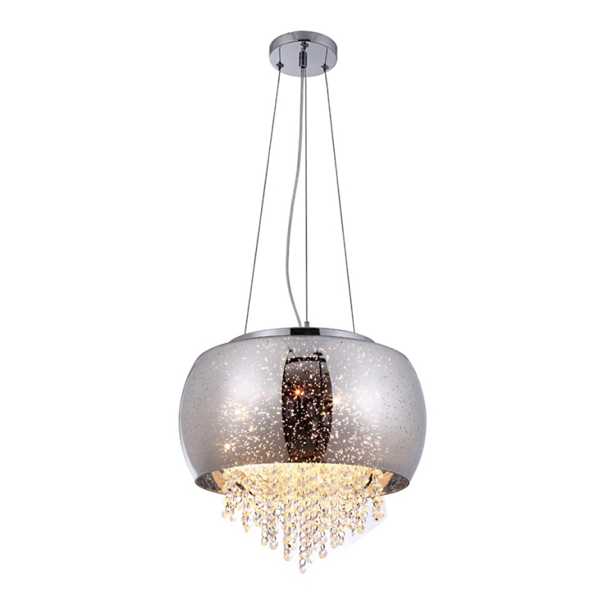 Lámpara colgante cristal STARLIGHT 3xE14/40W/230V