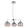 Lámpara colgante CROMINA 3xE27/60W/230V