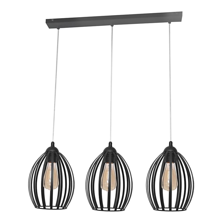 Lámpara colgante DALI 3xE27/15W/230V