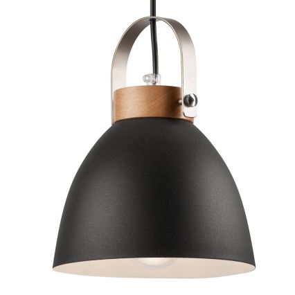 Lámpara colgante DANIELLE 2xE27/60W/230V haya