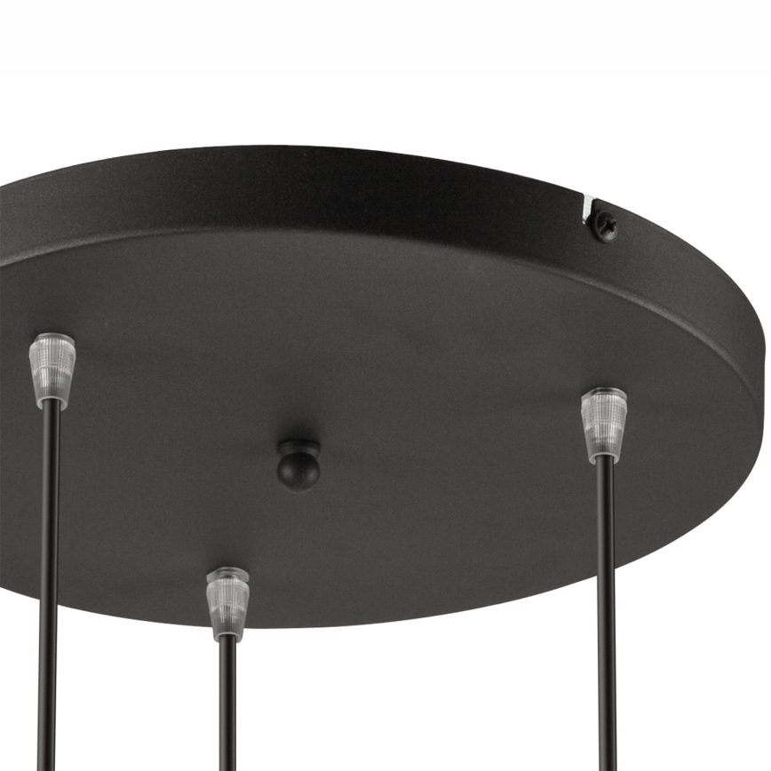 Lámpara colgante DANIELLE 3xE27/60W/230V haya