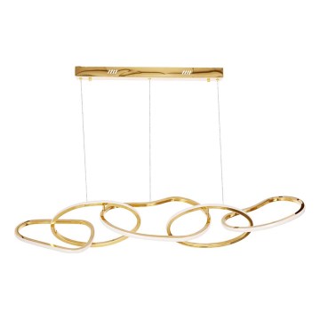 Lámpara colgante de cable ANNELI LED/45W/230V 125 cm, dorada