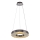 Lámpara colgante de cable LED JESI LED/35W/230V 3000K Ø 40 cm plateada