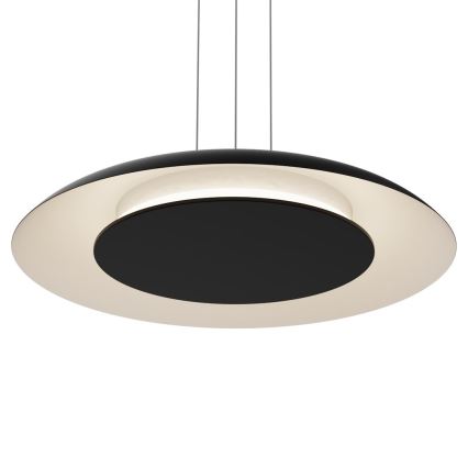 Lámpara colgante de cable LED PIATTINO LED/30W/230V 2700/3200/4000K Ø 40 cm negra