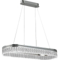 Lámpara colgante de cristal LED regulable THALIA LED/50W/230V 3000-6000K + mando a distancia