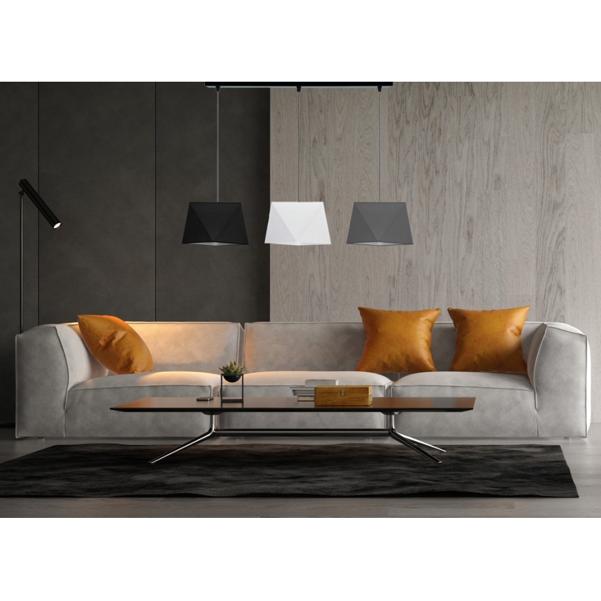 Lámpara colgante DIAMENT 3xE27/60W/230V