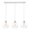 Lámpara colgante DIAMENT MINI 3xE27/60W/230V