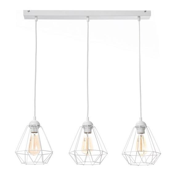 Lámpara colgante DIAMENT MINI 3xE27/60W/230V