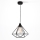 Lámpara colgante DIAMOND 1xE27/60W/230V 30 cm