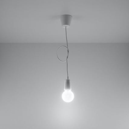 Lámpara colgante DIEGO 1xE27/60W/230V