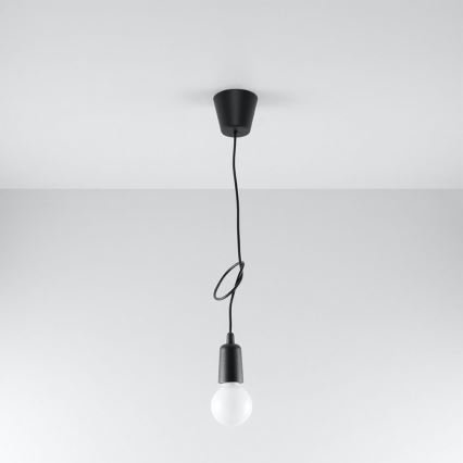 Lámpara colgante DIEGO 1xE27/60W/230V