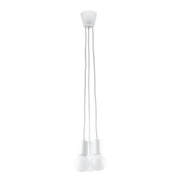 Lámpara colgante DIEGO 3xE27/60W/230V